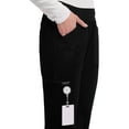 thumbnail image 4 of Cherokee Workwear Revolution Women's Scrubs Pant Mid Rise Straight Leg Pull-On WW110, 4 of 10