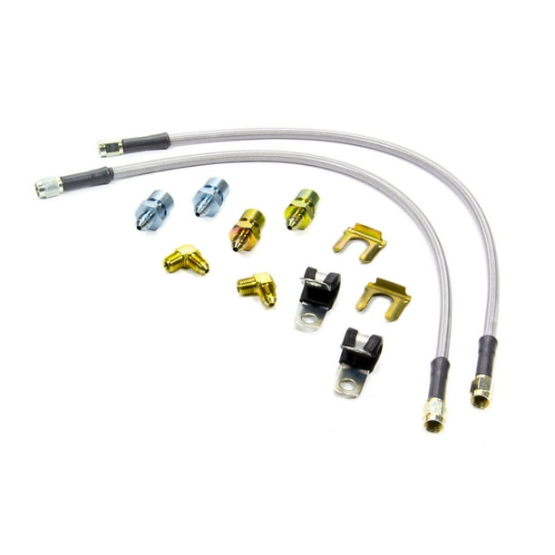 Wilwood Ford Mustang 196569 Front Flexline Brake Hose Kit P/N 22012168