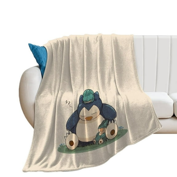 Anime Blankets Pokemon Throw Blanket 50"*60"（130*150cm） Pokemon Merch for Kids