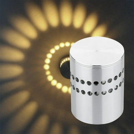 

knqrhpse led lights for bedroom Spiral Hole Wall Lamp Surface Install LED Light Luminaire Light Home Decoration led lights