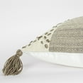 thumbnail image 3 of Rizzy Home Poly Color Block Taupe 20"X20" Pillow Cover 2 Pack, 3 of 5