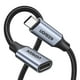 thumbnail image 1 of Cable de Extensión USB C UGREEN 1M Negro 3.1 Gen 2 10Gbps para Video 4K 60Hz y Carga Rápida 100W, 1 of 9