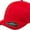 Red, variant on Flexfit Premium Seamless Hat - Delta 180 S/M RED