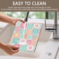 thumbnail image 4 of Placemat, Pioneer Flower Floral Print Pattern Place Mats Table Mat Set Of 2, PVC Washable Placemats for Party Kitchen Dining Decoration, 18x12 Inch, Fade Resistant, 4 of 6