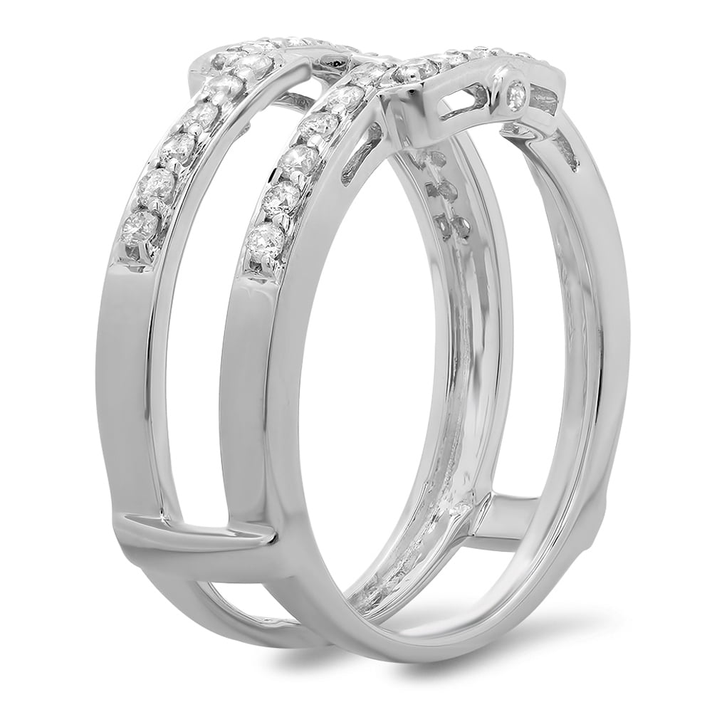 Dazzlingrock Collection 0.50 Carat (ctw) 10K Round Diamond Ladies