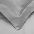 thumbnail image 2 of Superior Lyocell Blend 1000 Thread Count Grey Duvet Cover Set, King/ California King, 2 of 5
