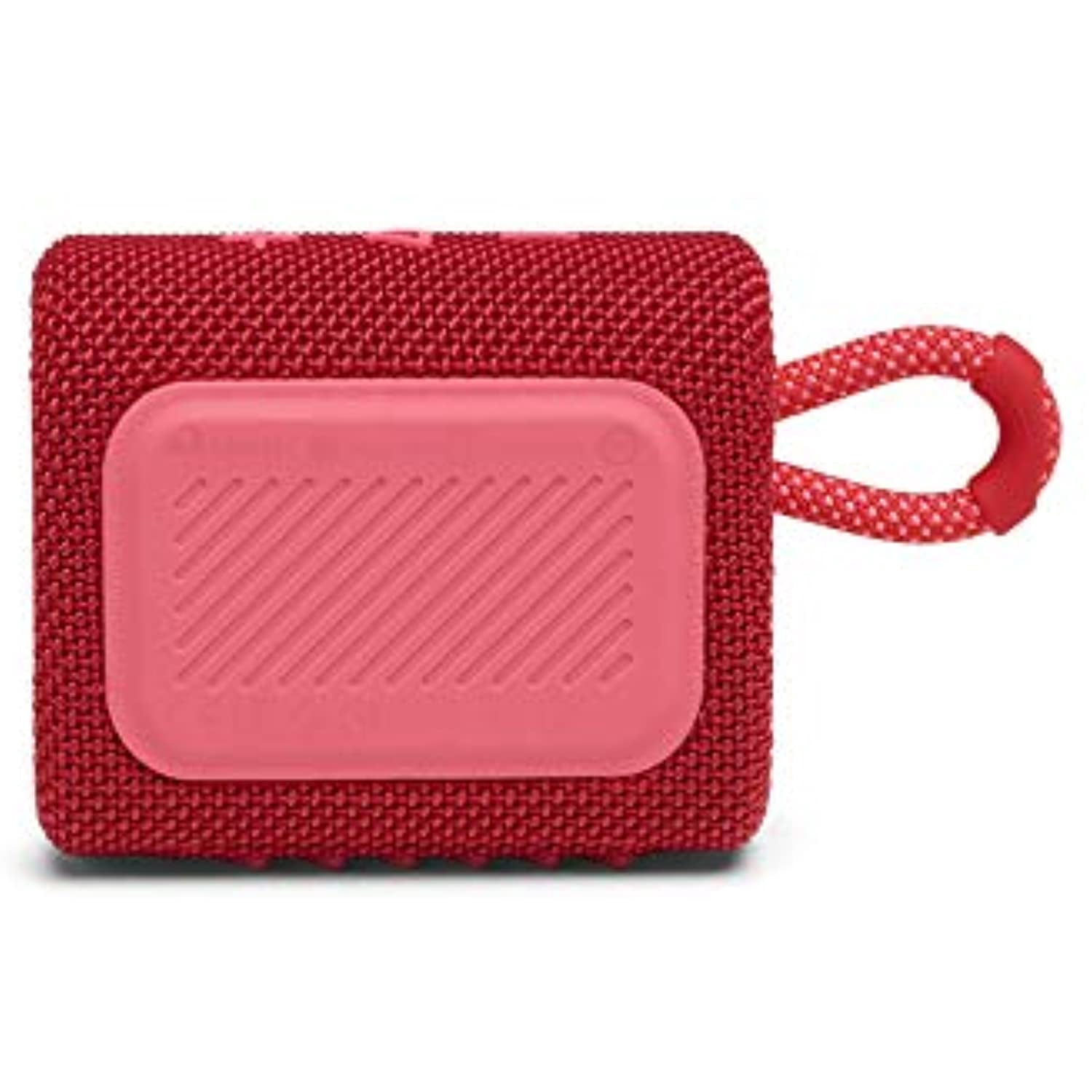 Restored JBL Go 3: Portable Speaker with Bluetooth, Builtin Battery, Waterproof and Dustproof Feature Red (JBLGO3REDAM) (Refurbished)