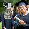 thumbnail image 3 of 2025 Graduation Season Banknote Holder Ornaments Congratulations Graduation Banknote Rack Layered Graduation for Present, 3 of 7