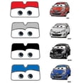 thumbnail image 2 of 1 Uds parasol para parabrisas de coche ojos de dibujos animados frente Auto Sun Hy, 2 of 4