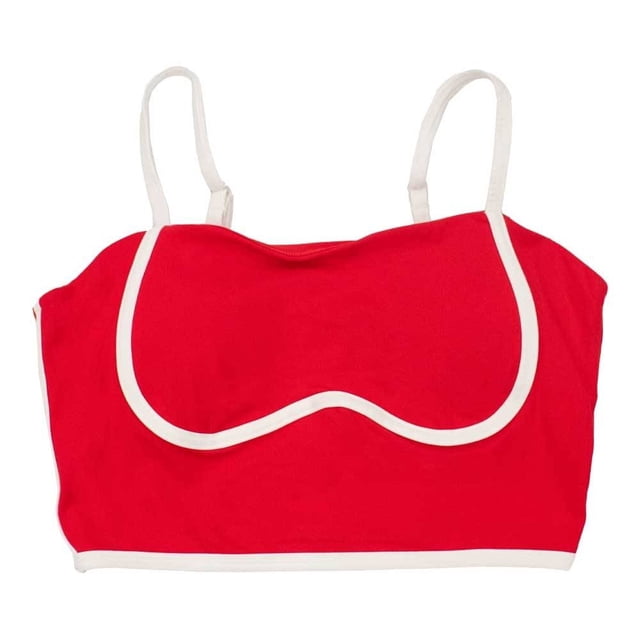 Top Danskin para Mujer Tirantes Rojo Talla CH