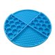 thumbnail image 1 of Greeniant Alfombrilla de alimentación Almohadilla Licky Ralentización Comer Multicolor Lavable Resistencia al desgaste Estable Anti-golpe Práctico Suministros para perros Azul Greeniant PT005058-02, 1 of 6