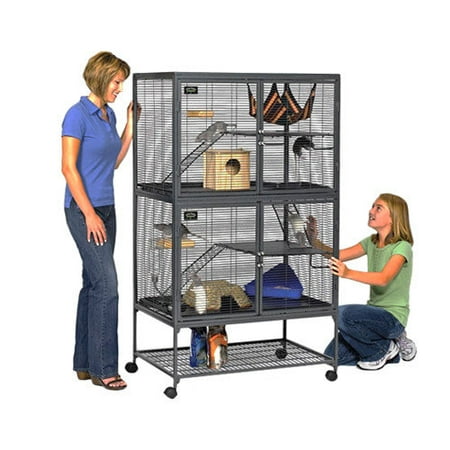 Midwest Homes For Pets Critter Nation Small Animal Double Unit Cage