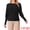 Black, variant on DARING DIVA Women's Batwing Sleeve Oversized Knit Sweater Pullover Tops S Brown
