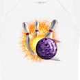 thumbnail image 4 of Inktastic Bowling Strike Boys or Girls Baby Bodysuit, 4 of 5