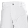 thumbnail image 2 of Pantalones de esquí Helly-Hansen Legendary con aislamiento, impermeables, para hombre, color blanco, 2 of 3