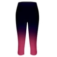 thumbnail image 4 of Wdgfv Lace Leggings for Women 2026 Trendy Plus Size High Waist Capri Cropped Leggings Stretch Tights Holiday Beach Yoga Pants, 4 of 5