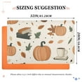 thumbnail image 6 of Yayeee Doormat for Indoor Entrance 32" x 20" Non Slippery Floor Rug, Beige Fall Leaves, 6 of 8
