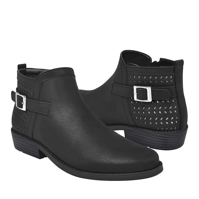 BOTAS CASUALES PARA DAMA TROPICANA 80026 NEGRO