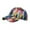 Black, variant on Fashion Women Men Sport Gradient Prints Breathable Beach Baseball Cap Hop Hat Sun Hat Relaxed Fit Hat