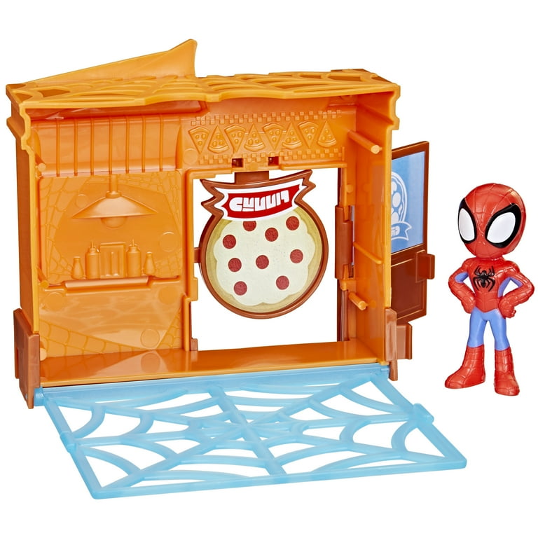 Marvel Spidey and His Amazing Friends City Blocks Spidey Pizza