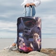 thumbnail image 5 of Cauagu Astronaut In Cosmic Garden Print Travel Luggage Cover,Travel Dust-proof Suitcase Cover Softside Suitcase Protector for 18-32inch,Not Included Suitcase, 5 of 8
