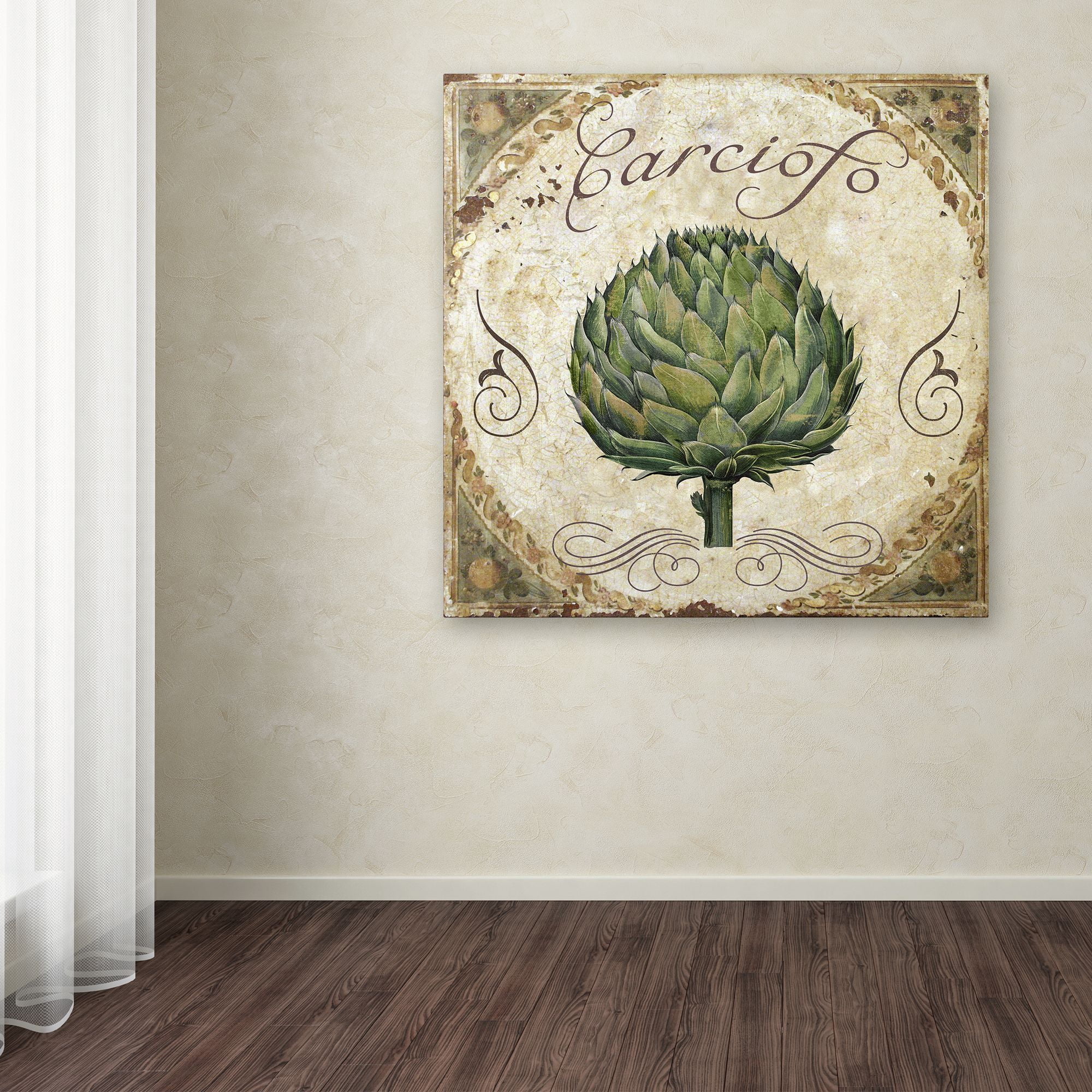 Trademark Fine Art "Mangia III" Canvas Art by Color Bakery