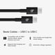 thumbnail image 2 of Cable Beats USB-C a USB-C Trenzado 1.5 m Paquete de 2 Carga Rápida, 2 of 6