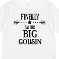 thumbnail image 4 of Inktastic Finally I'm the Big Cousin Boys or Girls Long Sleeve Toddler T-Shirt, 4 of 5