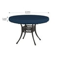 thumbnail image 7 of COVERS&ALL Round Table Top Cover, Made of 12 Oz Cover Max Fabric with Waterproof & UV-Resistant Property, Suitable for Indoors/Outdoors (44" Dia x 4" H Inches, Blue), 7 of 7
