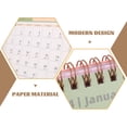 thumbnail image 3 of CTIRCHIU 2024 Desk Calendar Paper Planner for Home and Office Decoration, 3 of 8