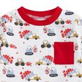 thumbnail image 6 of enyan Toddler Baby Boy Fall Clothes Winter Outfit Long Sleeve Pullover Sweatshirts Tops+Pants 2PCS Sets White,18-24 Months, 6 of 6