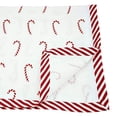 thumbnail image 5 of Fennco Styles Bonbon Collection Holiday Candy Cane Design Table Runner 16 x 120 Inch – Red Table Cover for Christmas Dinner, Family Gathering, Special Events and Home Décor, 5 of 5