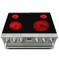 thumbnail image 6 of 36 in. Professional Electric Range with 16600W of Power, 240V in Stainless-Steel (KM-EPR-36AP-SS), 6 of 12