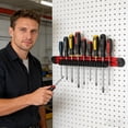 thumbnail image 4 of EcoNest Organizer Screwdrivers And Wrenches Holder Storage Hanging Holes Holder Wall Mount Rack Garage Toolbox Organization For Workbench Board Slatwall Van Hanger, 4 of 8