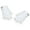 White, variant on SIEYIO PU Cycling Fingerless Glove Outdoor Driving Motorcycle Half Finger Glove