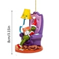 thumbnail image 2 of Adornos navideños Kagetolytai para árbol de Navidad Acrílico Colgante Mini Adornos de Grinch, 2 of 7