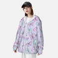thumbnail image 5 of Xecao Purple Butterfly for Sun Shirt-A lightweight, hoodie-style long-sleeve UV protection garment designed for other outdoor activities., 5 of 9