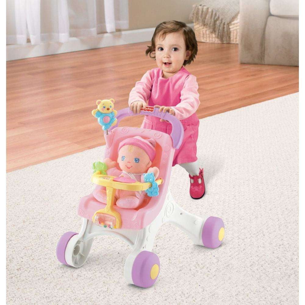 fisher price learn to walk stroller