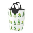 thumbnail image 1 of DouZhe 50L Rectangular Laundry Basket, Small Goblin Gnomes Green Prints Waterproof Foldable Laundry Hamper with Aluminum Handles, 1 of 6