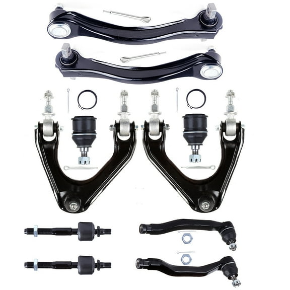 AUTOMUTO Replacement Parts - Front And Rear Position - Upper Control Arm Inner Tie Rod End Outer Tie Rod End Lower Ball Joint Fit 1990-1993 For Honda For Accord