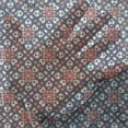 thumbnail image 3 of Abstract Tulle Curtains with Rod Pocket, Floral Hearts Forming Old Fashioned Mosaic Tiles Shabby Form Pattern, Sheer Drape for Wedding Party 2 Panels, 7 Sizes, Night Blue Ivory Coral, by Ambesonne, 3 of 3