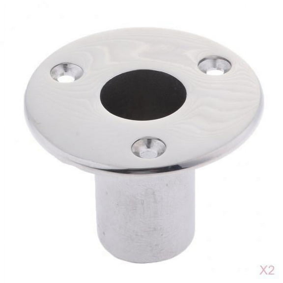 2X 90Degree Stainless Heavy Duty Boat Hand Rail Fitting 25mm /1 inch