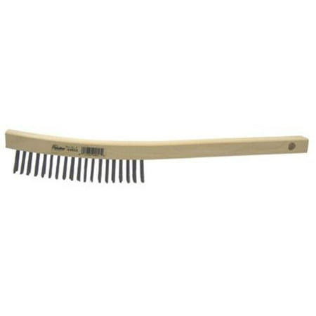 

Weiler 804-44053 Ch-39 Hand Wire Scratchbrush .012 Curved