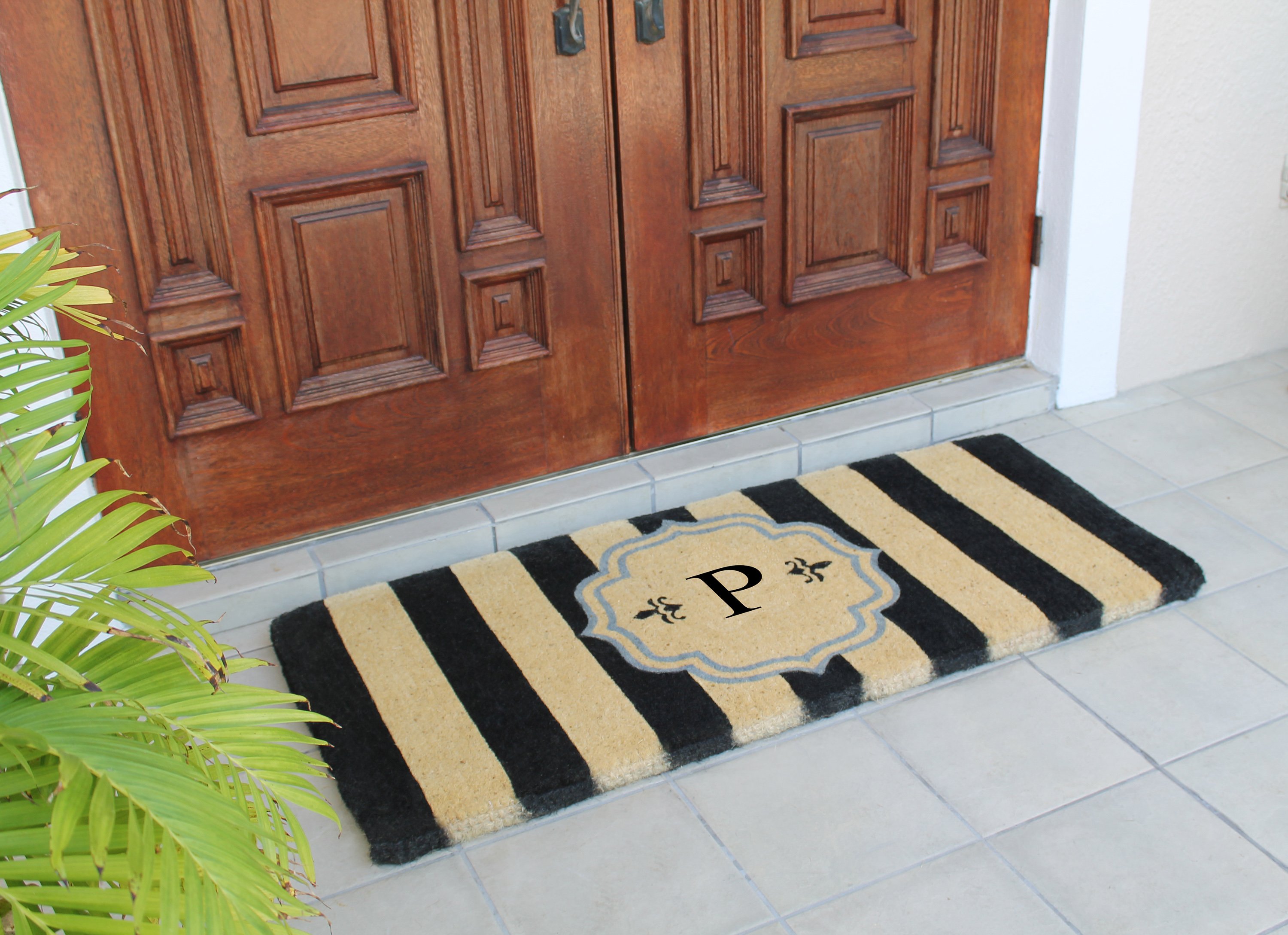 A1HC First Impression Haywood Extra Thick, Double Doormat, Large Size