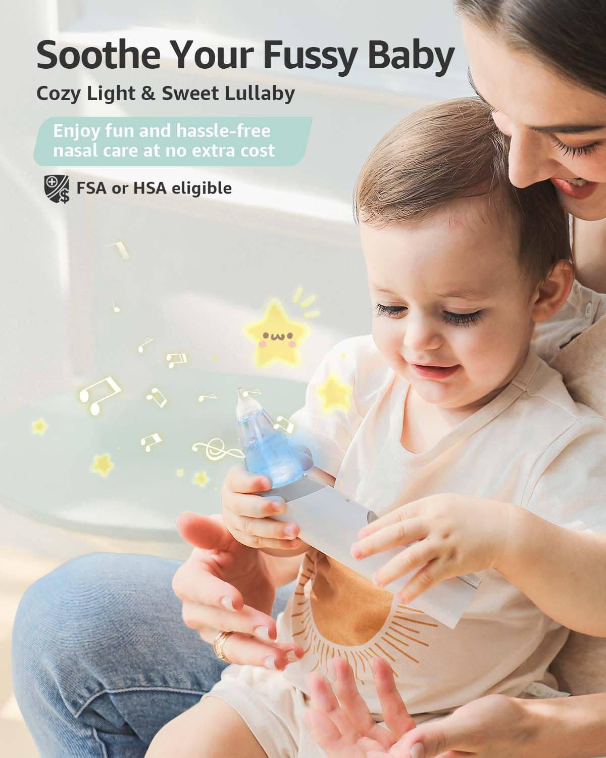 GROWNSY Baby Nasal Aspirator Nose Sucker photo 3