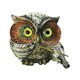 thumbnail image 5 of Estatua de búho, escultura animal, micropaisaje, decoración de escritorio, adorno decorativo, figura para estante, oficina, chimenea, entrada, 5 of 9