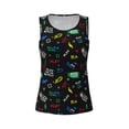 thumbnail image 4 of Lsque Gamepads Printed Workout Tank Tops for Women, Athletic Sports Tank Tops, Compression Sleeveless Dry Fit Shirts,Sleeveless Yoga Shirt-Large, 4 of 9