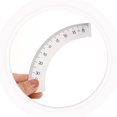 thumbnail image 2 of Miangastore Compact Design Protractor Ruler Plastic 1Pcs 5.3X0.9X0.04In, 2 of 9