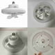 thumbnail image 3 of Ventilador De Techo Incomprable Con Lámpara LED E27 Rotación De 360 ​​​​Con Remoto, 3 Velocidades De Viento, Para Cocina, Sala De Estar 48W, 3 of 6