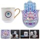 thumbnail image 2 of 1 Set Turkey Coffee Cup with Saucer Ceramic Lovely Cup Small Coffee Cup Ceramic Drinking Cup, 2 of 3